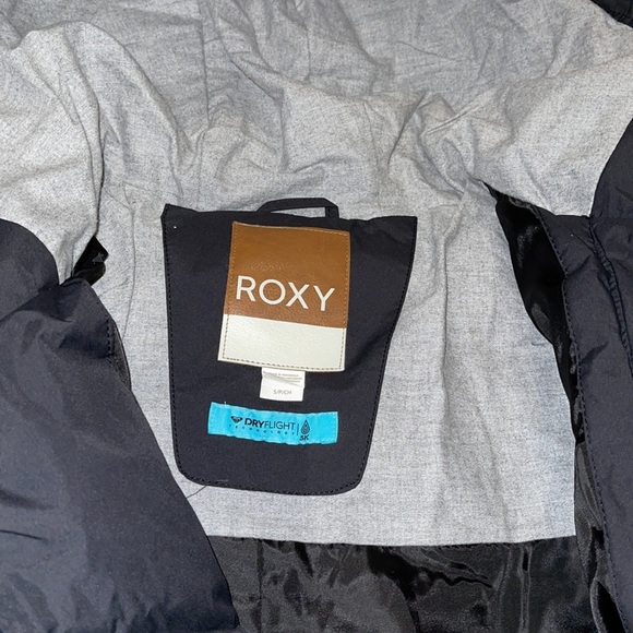 🔥 ROXY Everglade - Longline Hooded Waterproof Puffer Jacket NWT - Picture 10 of 15